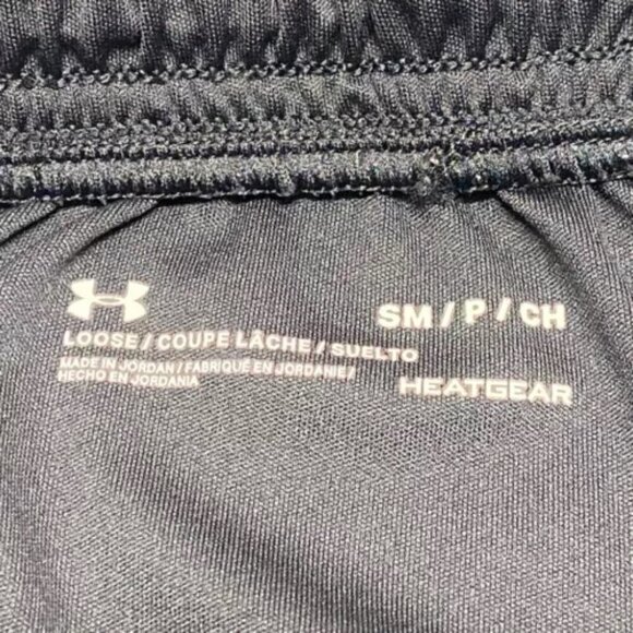 Under Armour UA Heat Gear Athletic Shorts Men's Small Black 9" Inseam Basketball - Picture 6 of 7